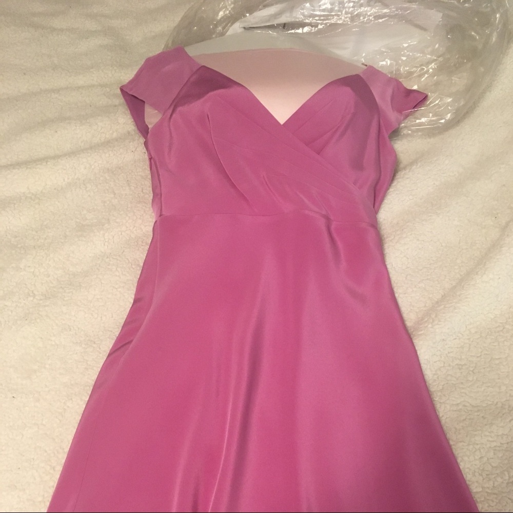 J.crew Pink silk dress!